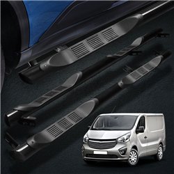 Orurowanie boczne ze stopniami do Nissan NV300 2016-2021 Stal