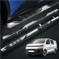 Orurowanie boczne ze stopniami do Citroen Jumpy 2016- | Stal