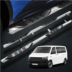 Orurowanie boczne ze stopniami Volkswagen VW Multivan 2015-2019