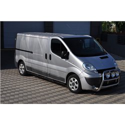 Side bars with steps for Volkswagen VW Multivan 2015-2019 Steel