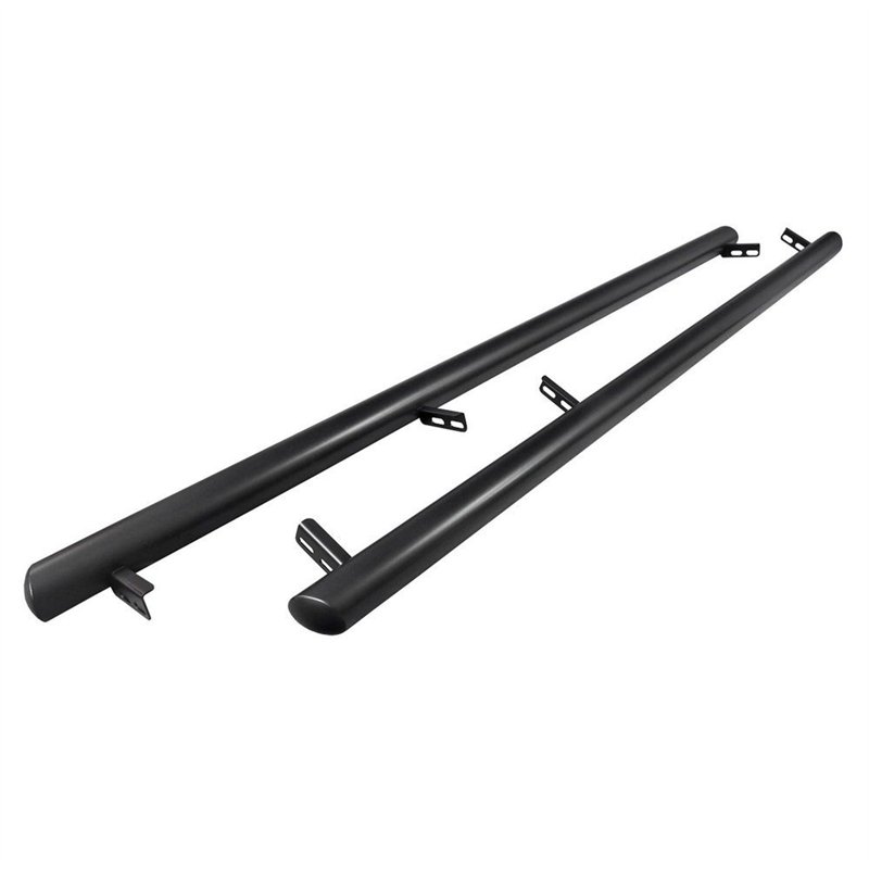 Side bars for Volkswagen VW Transporter 2019-2023 Black Steel
