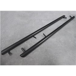 Orurowanie boczne do Opel Vivaro 2014-2019 Czarny Stal