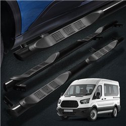Orurowanie boczne ze stopniami Ford Transit Custom (L1 SWB) 2012-2023