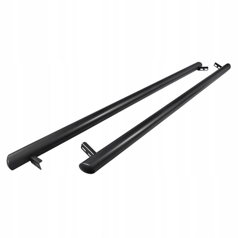 Side bars for Opel Combo E  2018- BB012 Black Steel Powder-coated