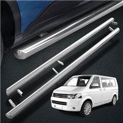 Orurowanie boczne do Volkswagen VW Caravelle 2003-2015 Chrom Stal