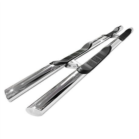 Side bars with steps for Fiat Talento (L2 LWB) 2016-2021 Steel