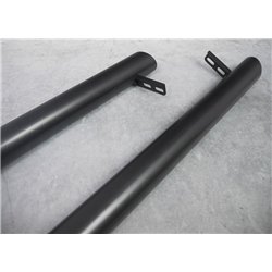 Side bars for Volkswagen VW Caravelle 2003-2015 Black Steel