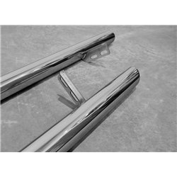Side bars for Volkswagen VW Transporter 2019-2023 Chrome Steel