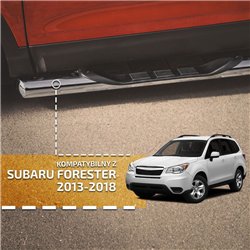 Orurowanie boczne ze stopniami do Subaru Forester 2013-2020