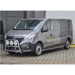 Side bars for Opel Zafira Life 2019- | Chrome Steel Polished