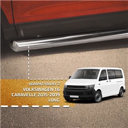 Orurowanie boczne do Volkswagen VW Caravelle 2015-2019 Chrom Stal