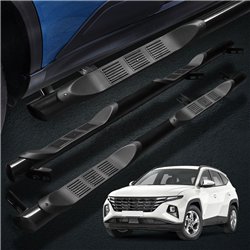 Orurowanie boczne ze stopniami do Hyundai Tucson 2020- | Stal