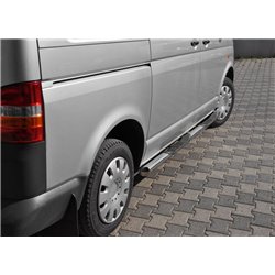 Side bars with steps for Volkswagen VW Transporter 2003-2015
