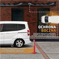 Side bars with steps for Volkswagen VW Caravelle 2015-2019 Steel