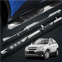 Side bars with steps for Chevrolet Captiva PRE-FL 2006-2011