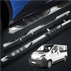 Orurowanie boczne ze stopniami do Nissan Primastar 2002-2015 Stal