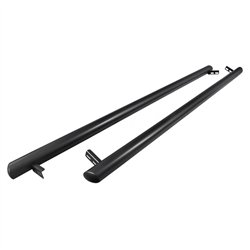 Side bars for Volkswagen VW Multivan 2019-2022 Black Steel
