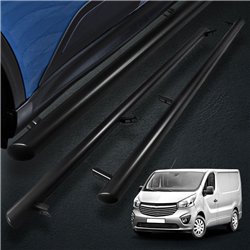 Orurowanie boczne do Nissan NV300 2016-2021 Czarny Stal