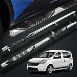 Orurowanie boczne ze stopniami do Dacia Dokker 2012-2020 Stal