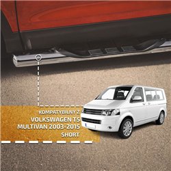 Orurowanie boczne ze stopniami Volkswagen VW Multivan 2003-2015