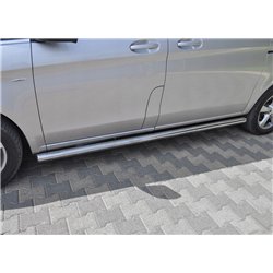 Orurowanie boczne do Mercedes Viano 2003-2014 Chrom Stal