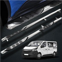 Orurowanie boczne ze stopniami do Opel Vivaro 2014-2019 Stal