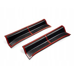Front sill trims for Opel Zafira Life 2019-