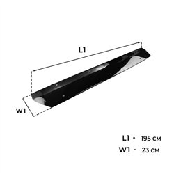 Front windshield sunshade for Mercedes Atego Truck 2013-