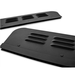 Side window vent guards for Mercedes Sprinter 2018- ABS plastic