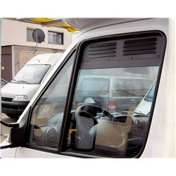 Side window vent guards for Mercedes Sprinter 2018- ABS plastic