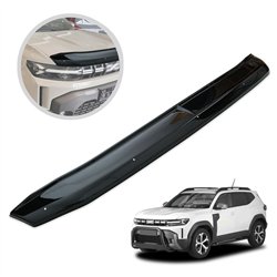 Osłona maski do Dacia Duster 2024- | Czarny Tworzywo sztuczne ABS