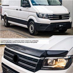 Bonnet guard for Dacia Duster III 2024- | Black ABS plastic Shiny