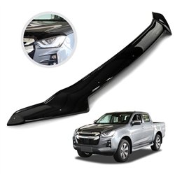 Osłona maski do Isuzu D-max 2020- Czarny Tworzywo sztuczne ABS