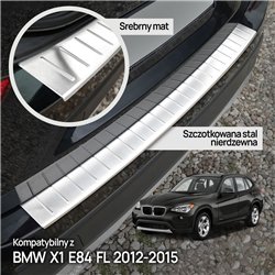 Listwa tylnego zderzaka BMW X1 (E84) FL 2012-2015 | Stal nierdze