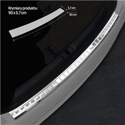 Rear bumper trim for Audi A3 Sportback Hatchback III (8V) 5D 2013-2020 | Ch