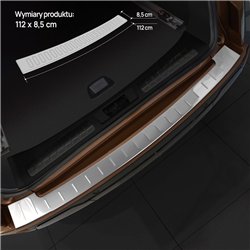 Rear bumper trim for Land Rover Range Evoque I (L538 | LV) 5D 2011-2018 Chr