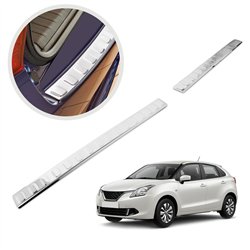 Rear bumper trim for Suzuki Baleno Hatchback II (WB | EW) 5D 2016-2021 Chro