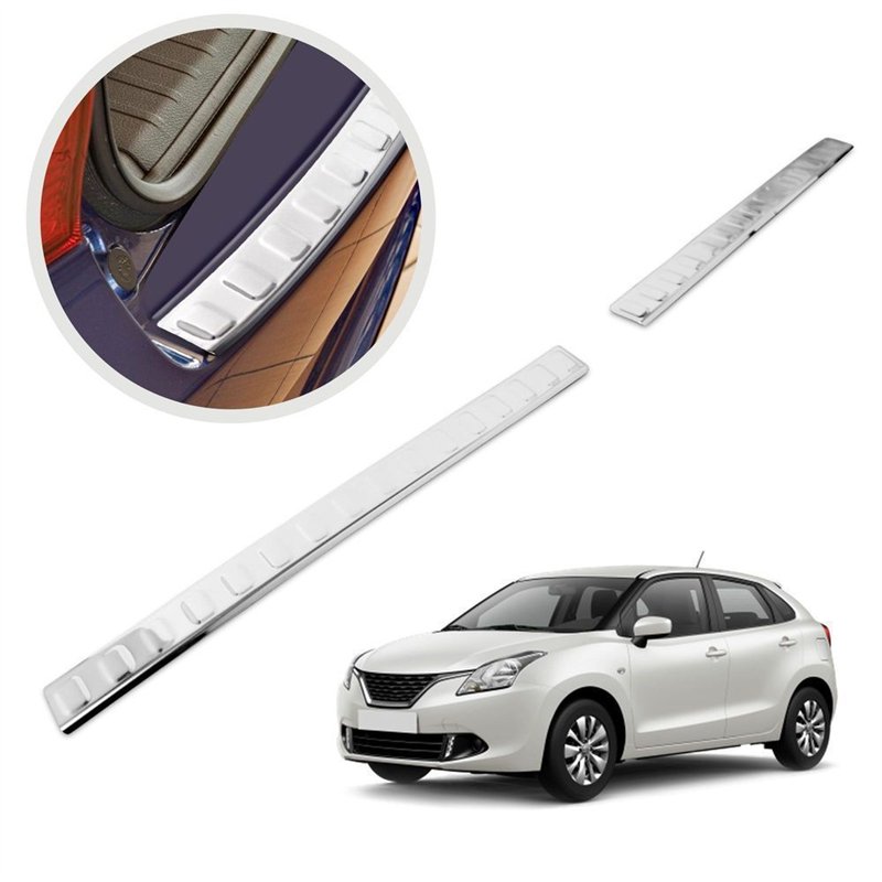 Rear bumper trim for Suzuki Baleno Hatchback II (WB | EW) 5D 2016-2021 Chro