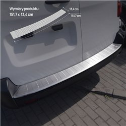 Listwa tylnego zderzaka do Citroen Spacetourer I 2016- Srebrn