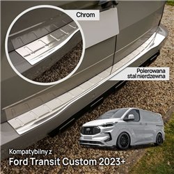 Listwa tylnego zderzaka Ford Transit Custom II (V710) 2023- Stal