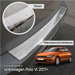 Listwa tylnego zderzaka Volkswagen VW Polo Hatchback VI 5D 2017-