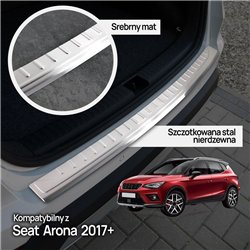 Listwa tylnego zderzaka do SEAT Arona I 2017- | Stal nierdzewn