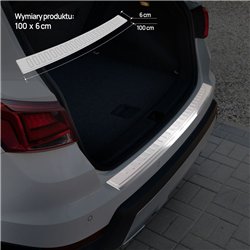 Listwa tylnego zderzaka do SEAT Arona I 2017- | Stal nierdzewn