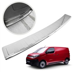 Rear bumper trim for Citroen Jumpy III (V) 2016- | Chrome Stainless steel
