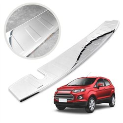 Rear bumper trim for Ford EcoSport II (JK8 | B515) PRE-FL 2014-2017 Chrome