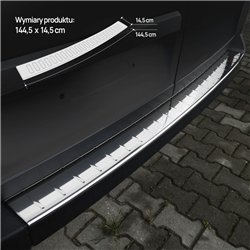 Rear bumper trim for Volkswagen VW Crafter II (SY/SX/SZ) 2017- | Chrome Sta