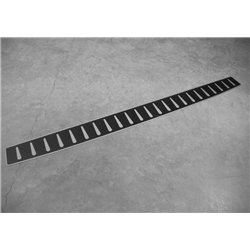 Rear bumper trim for Mercedes Vito (W447) 2014- | Black Stainless steel