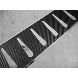 Rear bumper trim for Mercedes Vito (W447) 2014- | Black Stainless steel