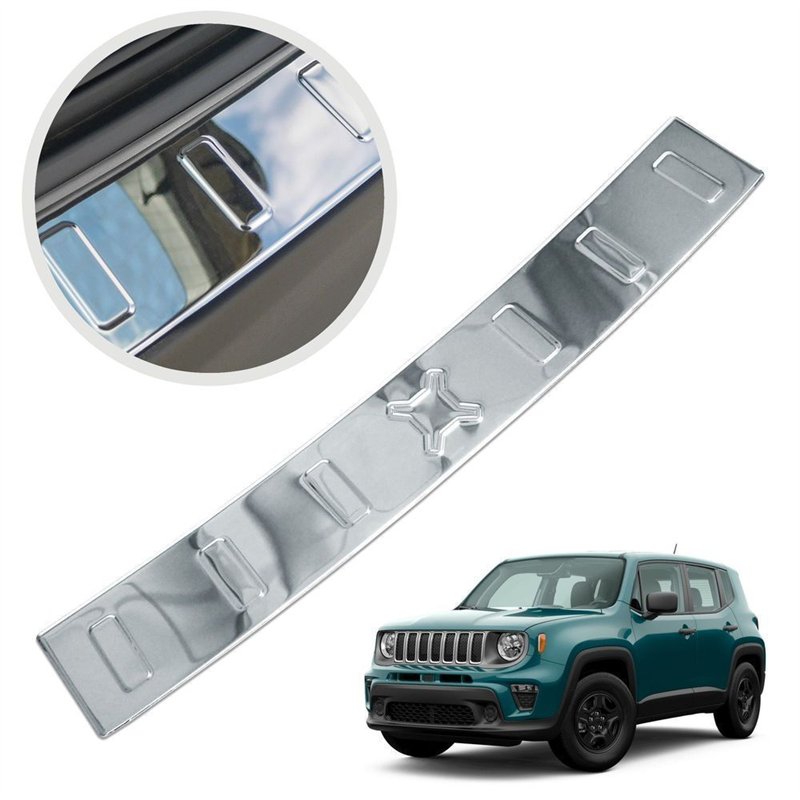 Listwa tylnego zderzaka do Jeep Renegade I 2014- | Stal nierdzew