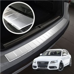 Rear bumper trim for Audi A4 Avant Station Wagon IV (B8 | 8K) 2008-2015 Sil